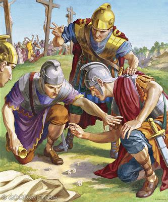 The Soldiers Divide Jesus' Clothes (19:23.